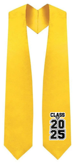 "Class of 2025" Graduation Stole