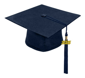Graduation Cap and Tassel with 2025 Year Charm