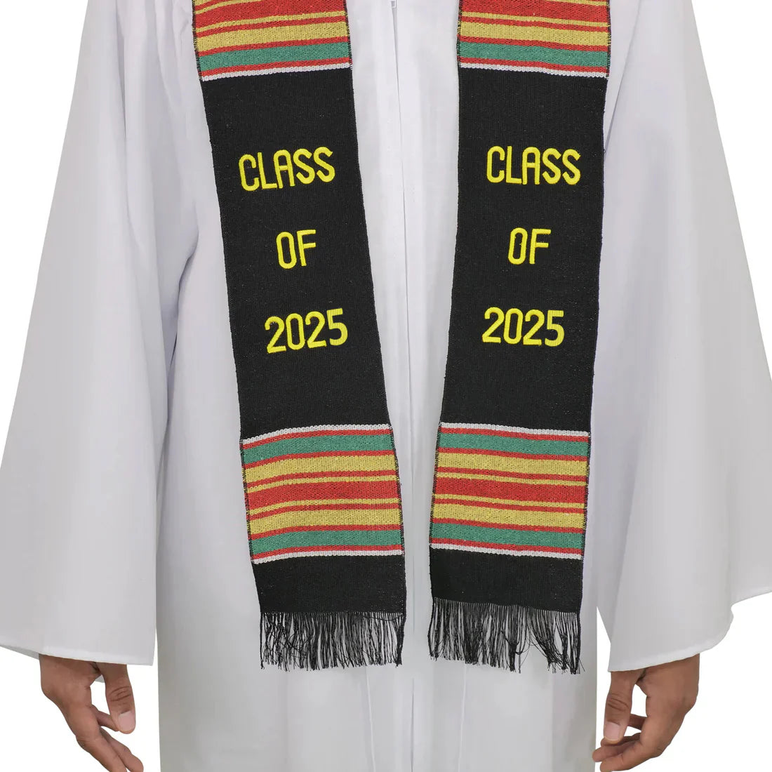 Kente Graduation Stole/Sash Class of 2025