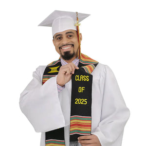 Kente Graduation Stole/Sash Class of 2025