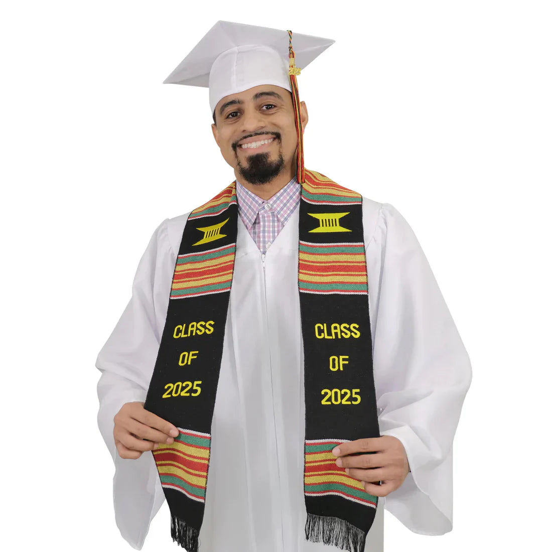 Kente Graduation Stole/Sash Class of 2025