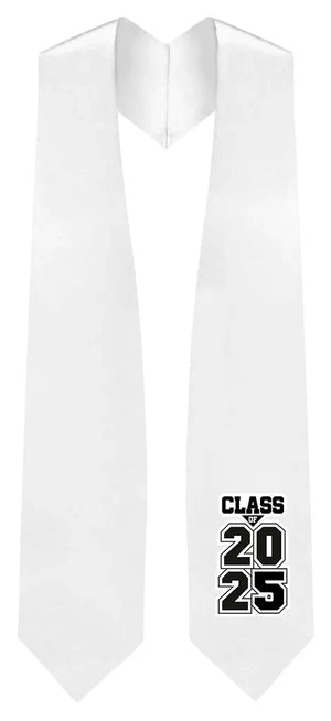 "Class of 2025" Graduation Stole