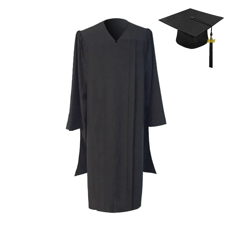 American Classic Black Masters Graduation Cap & Gown