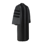 American Deluxe Doctoral Graduation Gown - Academic Regalia - Graduation Gowns UK