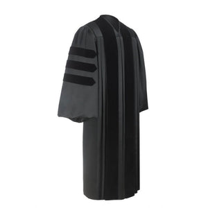 American Deluxe Doctoral Graduation Gown - Academic Regalia - Graduation Gowns UK