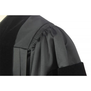 American Deluxe Doctoral Graduation Gown - Academic Regalia - Graduation Gowns UK