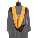 Bachelors Academic Hood - Bright Gold & Black - Graduation Gowns UK