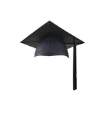 Black Masters Graduation Cap & Tassel - Graduation Gowns UK