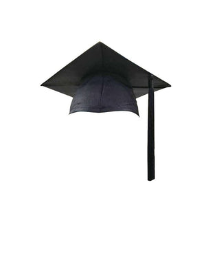 Black Masters Graduation Cap & Tassel - Graduation Gowns UK
