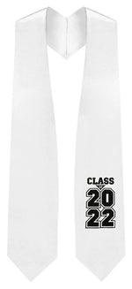 "Class of 2022" Graduation Stole - Graduation Gowns UK