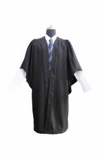 Classic Black Bachelors Graduation Gown - UK University Gown - Graduation Gowns UK
