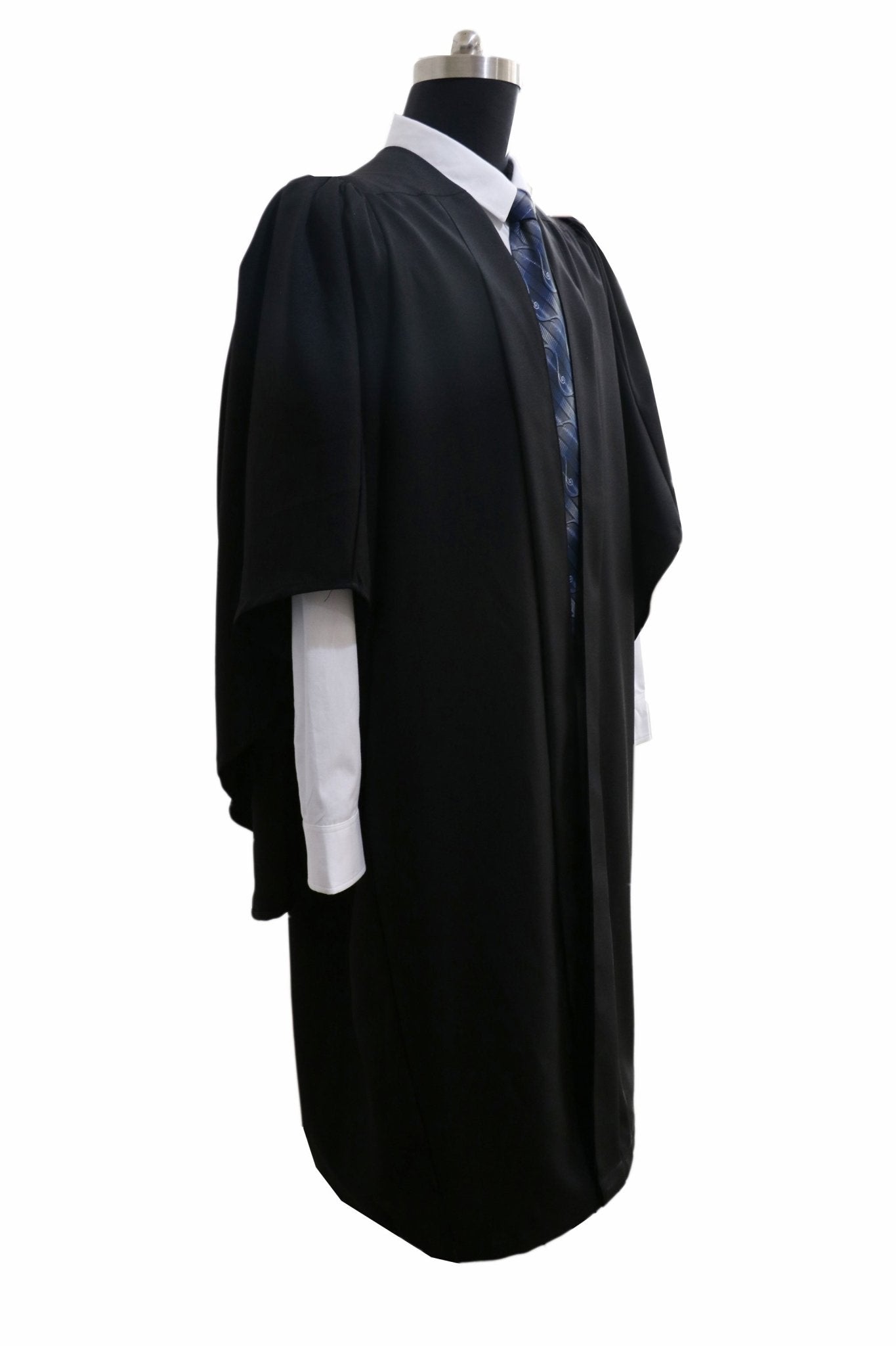 Classic Black Bachelors Graduation Gown - UK University Gown - Graduation Gowns UK