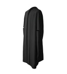 Classic Black Masters Graduation Gown - Graduation Gowns UK