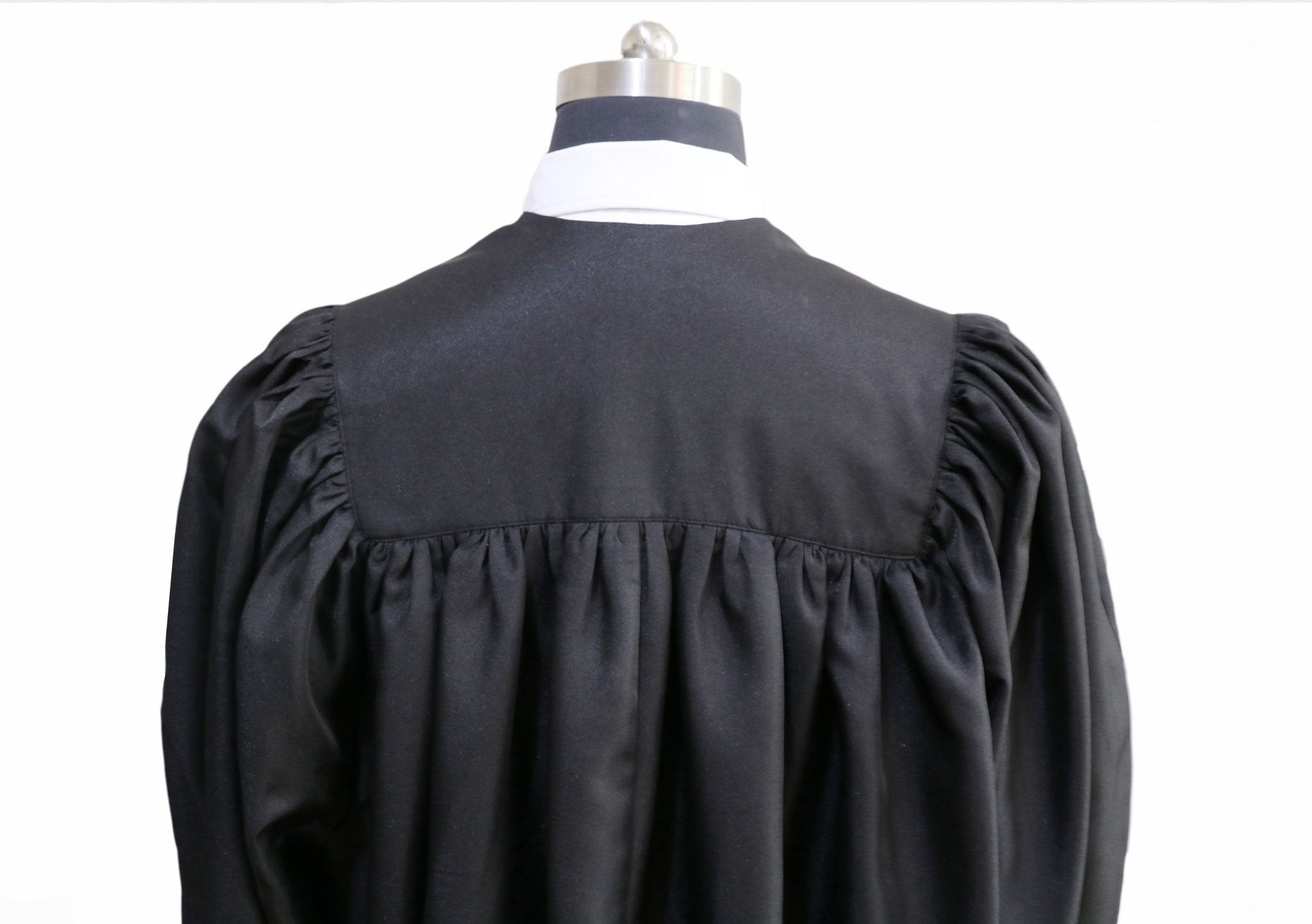 Classic Black Masters Graduation Gown - Graduation Gowns UK