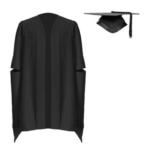 Classic Masters Graduation Mortarboard & Gown - Graduation Gowns UK