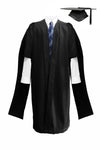 Deluxe Masters Graduation Mortarboard & Gown - Graduation Gowns UK
